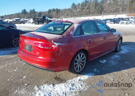 2014 Audi A4 2.0T Premium из США, поврежденный, VIN WAUHFAFL3EN044218